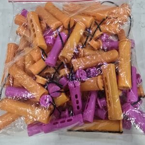 Orange and Pink Perm Rods